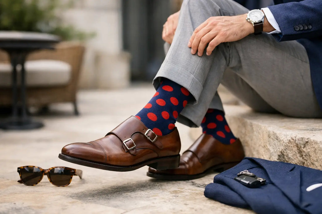How to Wear Bold Socks With Italian Style