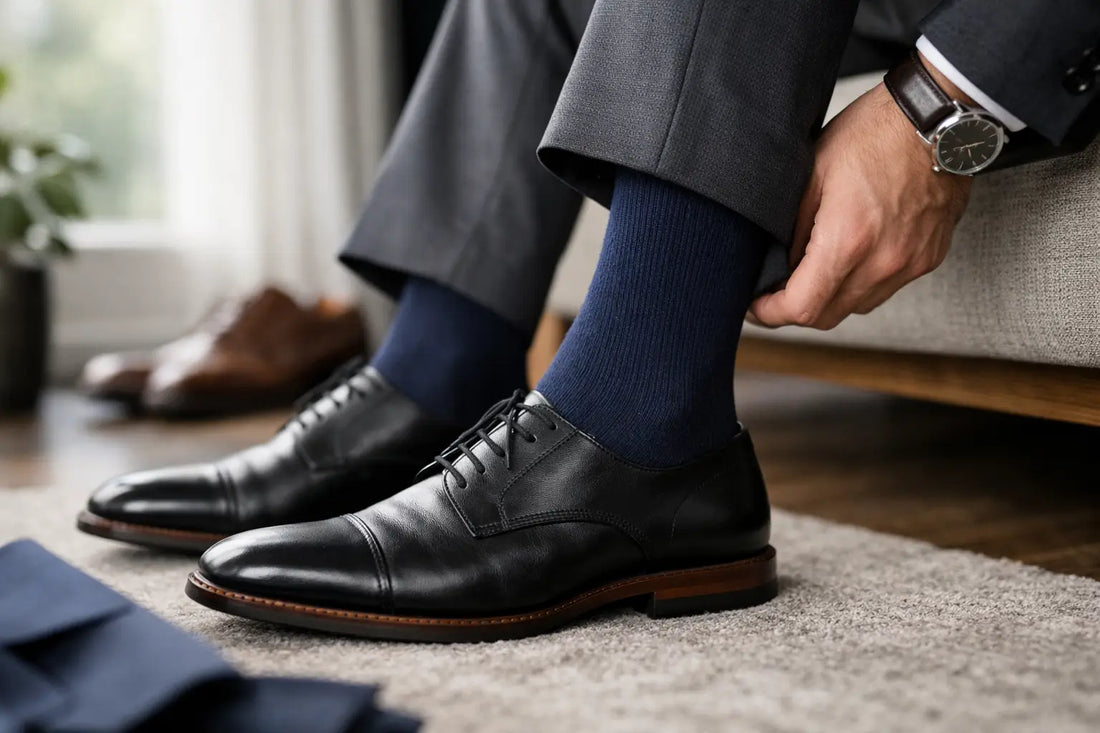 Breathable Dress Socks That Feel Refined