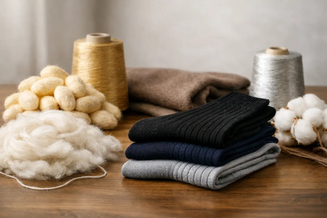 What Are Luxury Socks Made Of?