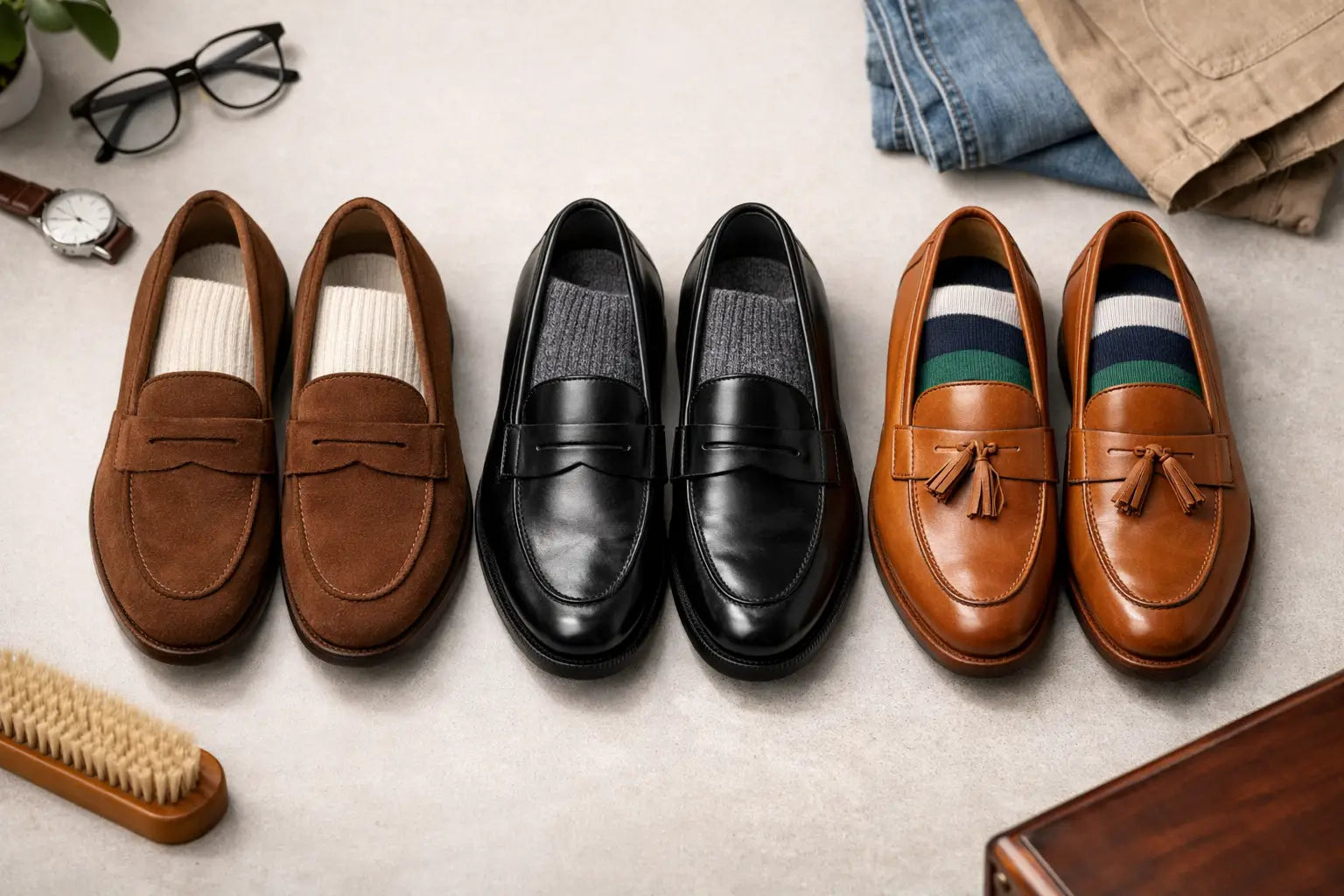 How to Match Socks with Loafers for Every Look