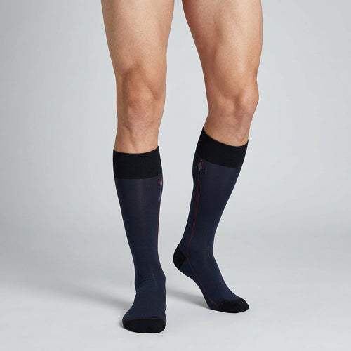 gambaletto blu con linea laterale
